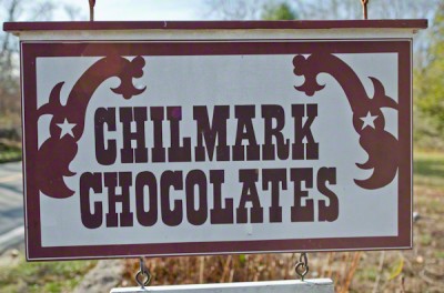 Chilmark Chocolates Well Known Sign Along State Road In Chilmark Martha's Vineyard