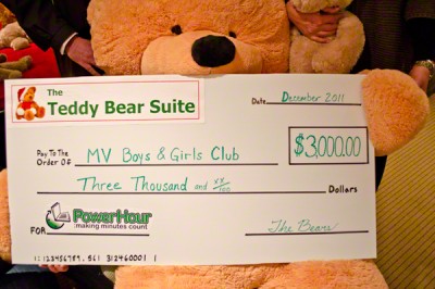 Martha's Vineyard Teddy Bear Suite Raises More Than $3000 For MV Boys & Girls Club Vineyard's First Teddy Bear Suite In the News