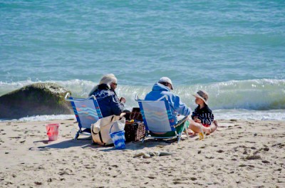 Beach Time At Lucy Vincent Beach In Chilmark For The Family