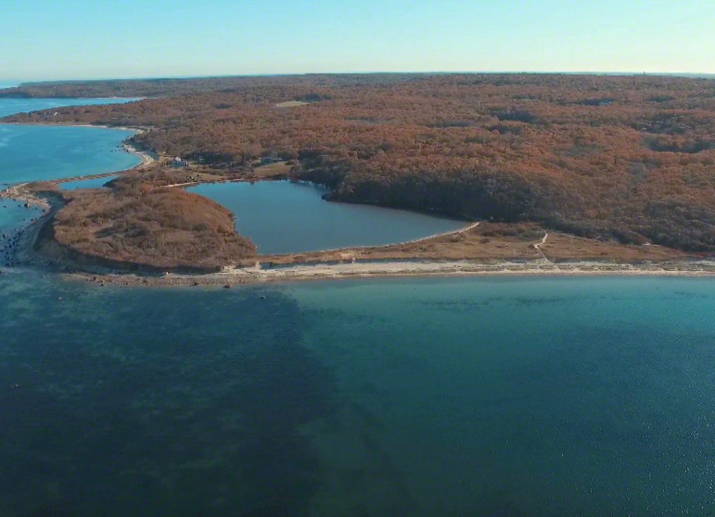 Martha's Vineyard Bucket List: Exploring Cedar Tree Neck Sanctuary - Make Sure It's On Your List! Cedar Tree Neck From The Air