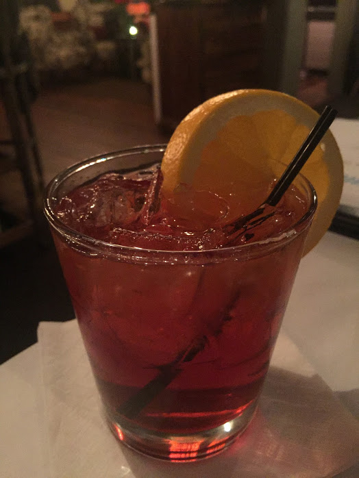 Nigroni Craft Cocktails At La Soffitta Lounge Bar Martha's Vineyard