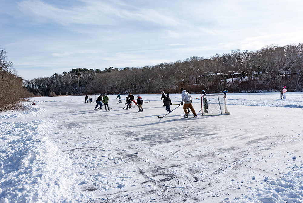 Martha's Vineyard Bucket List: Winter Ice Skating In The Off Season