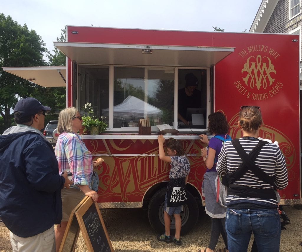 West Tisbury Farmers Market" New Crepes From The Millers Wife MV Anson Mills