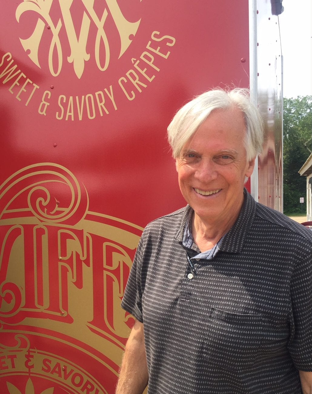 Glenn Roberts, the owner of Anson Mills, The Miller's Wife Crêpes Martha's Vineyard