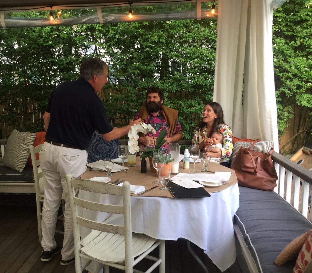 Martha's Vineyard Outdoor Dining Family Friendly Pizza Bar Atria Restaurant Edgartown