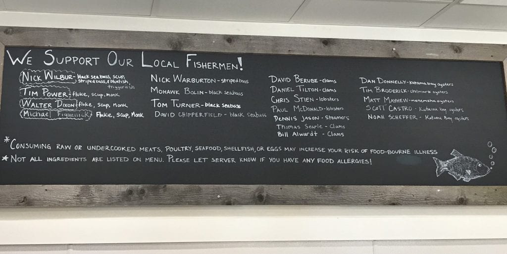 Martha's Vineyard Local Fishermen For The Fish Market 