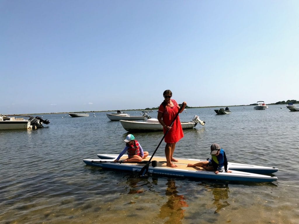 Martha's Vineyard Paddle Boarding Sengekontacket Pond Edgartown