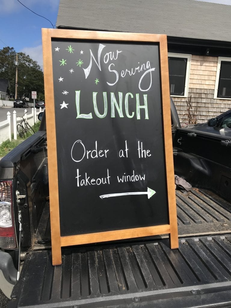 Martha's Vineyard Lunch: Sea Smoke Restaurant Oak Bluffs