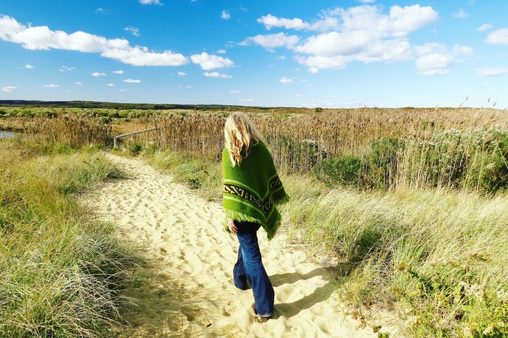 Nisa Mars Poncho Designs Martha's Vineyard Fashion