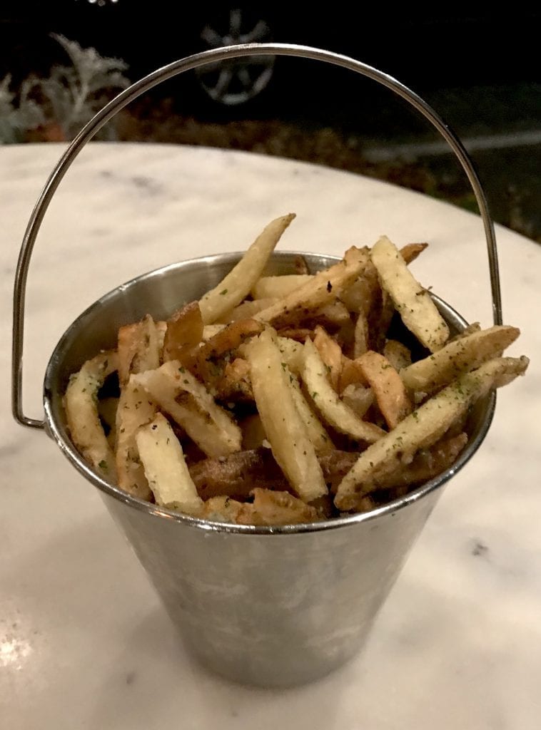 Parmesan Truffle Fries At Waterside Market Burger Night Martha's Vineyard Frugal Foodie