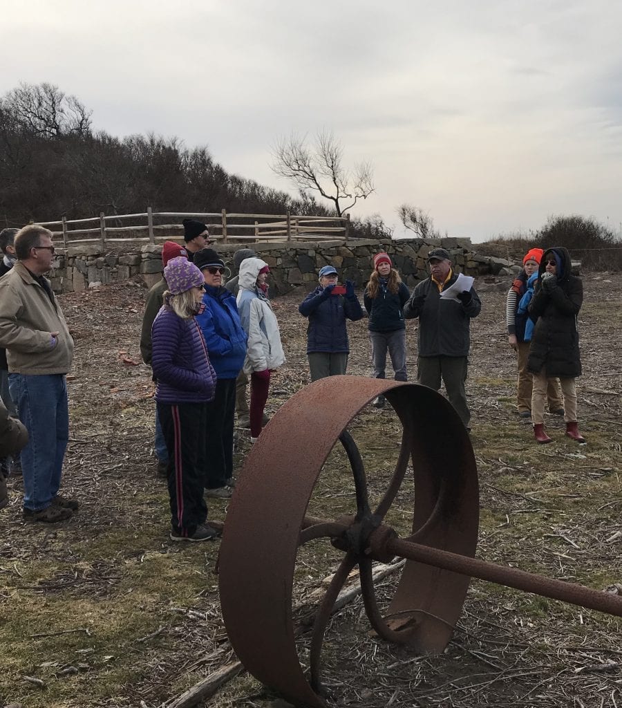 First Preview Hiking Tour Of The Brickyard - Winter Walk With The Trustees On Martha's Vineyard