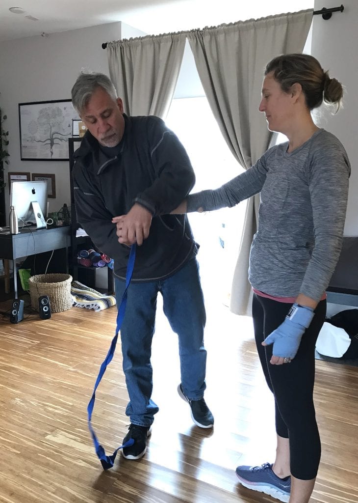 Boxing MV instructor, Charlie Giordano