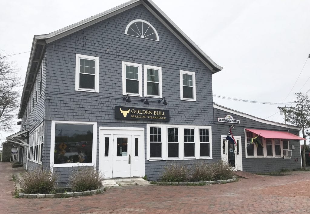 Golden Bull Brazilian Steakhouse Restaurant Opens In Vineyard Haven Martha's Vineyard New for 2019 