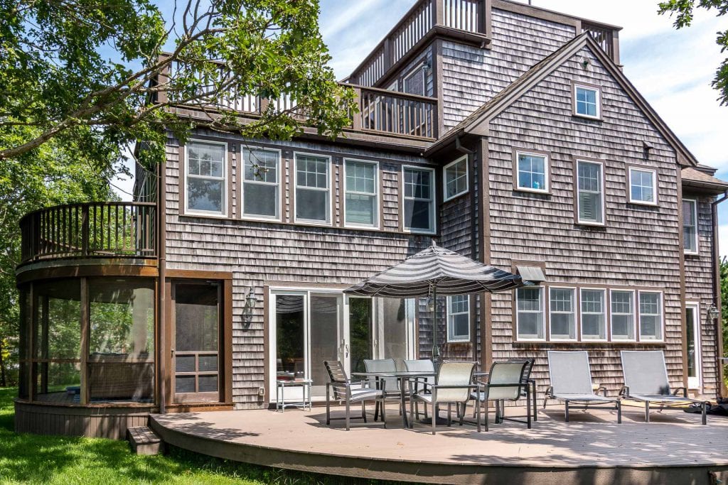 West Tisbury July Rental Special Martha's Vineyard Point B Realty exclusive 