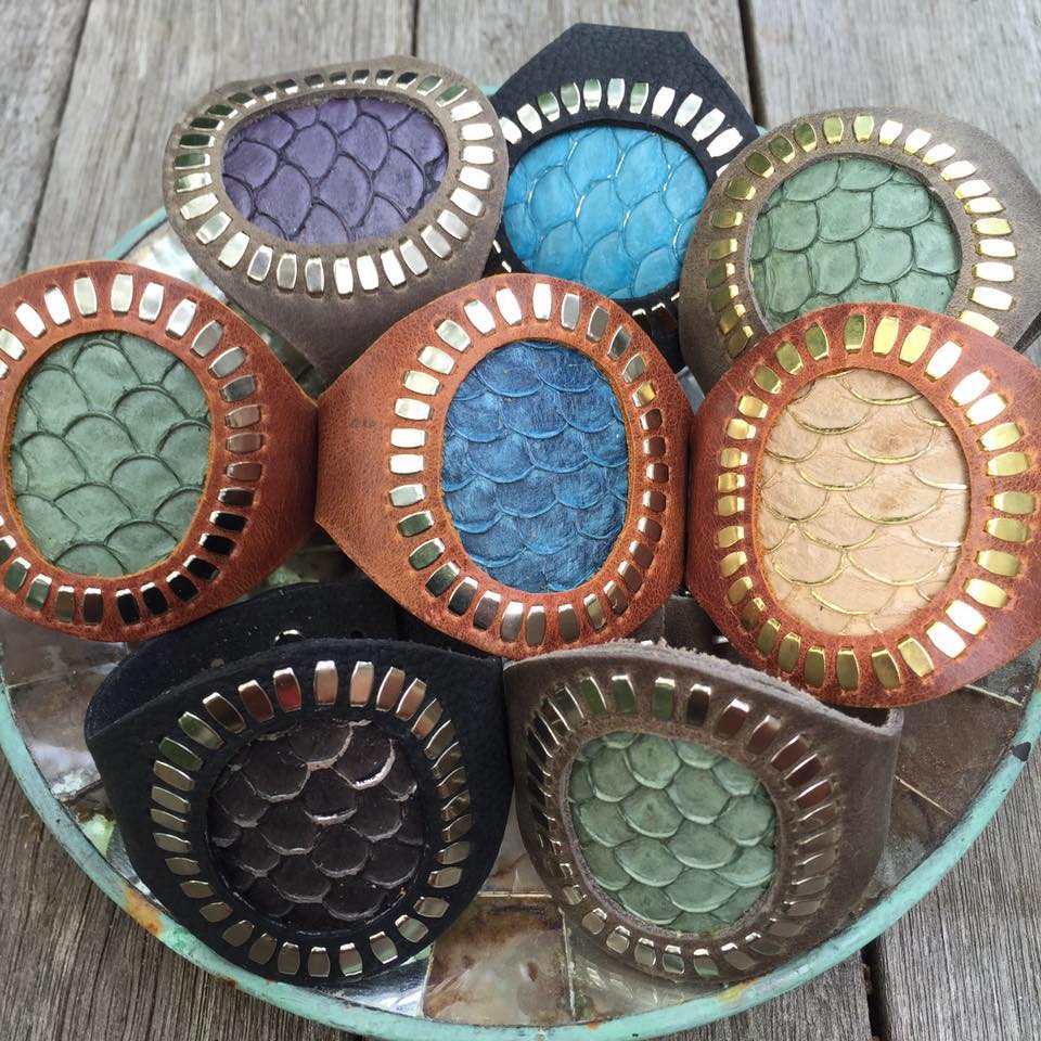 Martha's Vineyard Artist Rebeccah J handmade leather goods Pop Up @ 29