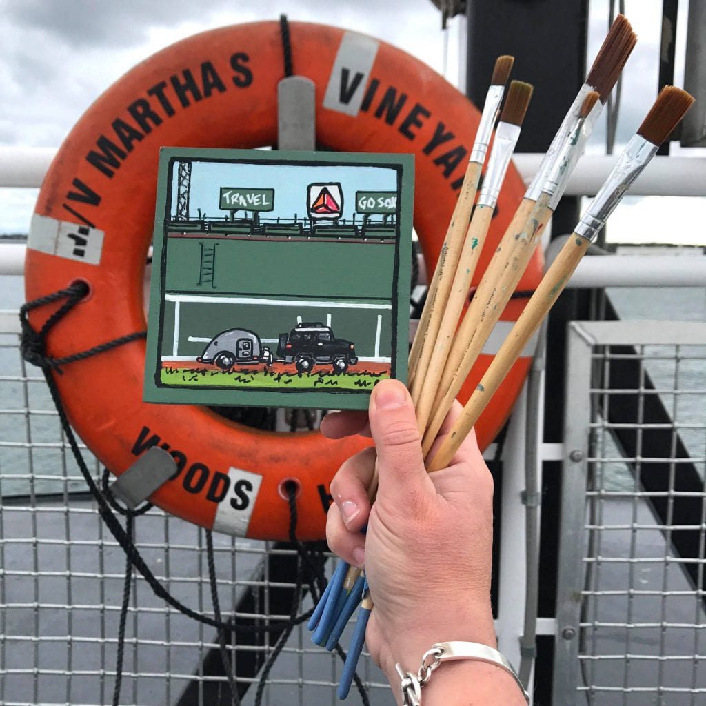 Pop Up @ 29 Winter Street Edgartown Martha's Vineyard Artists MC Lamarre