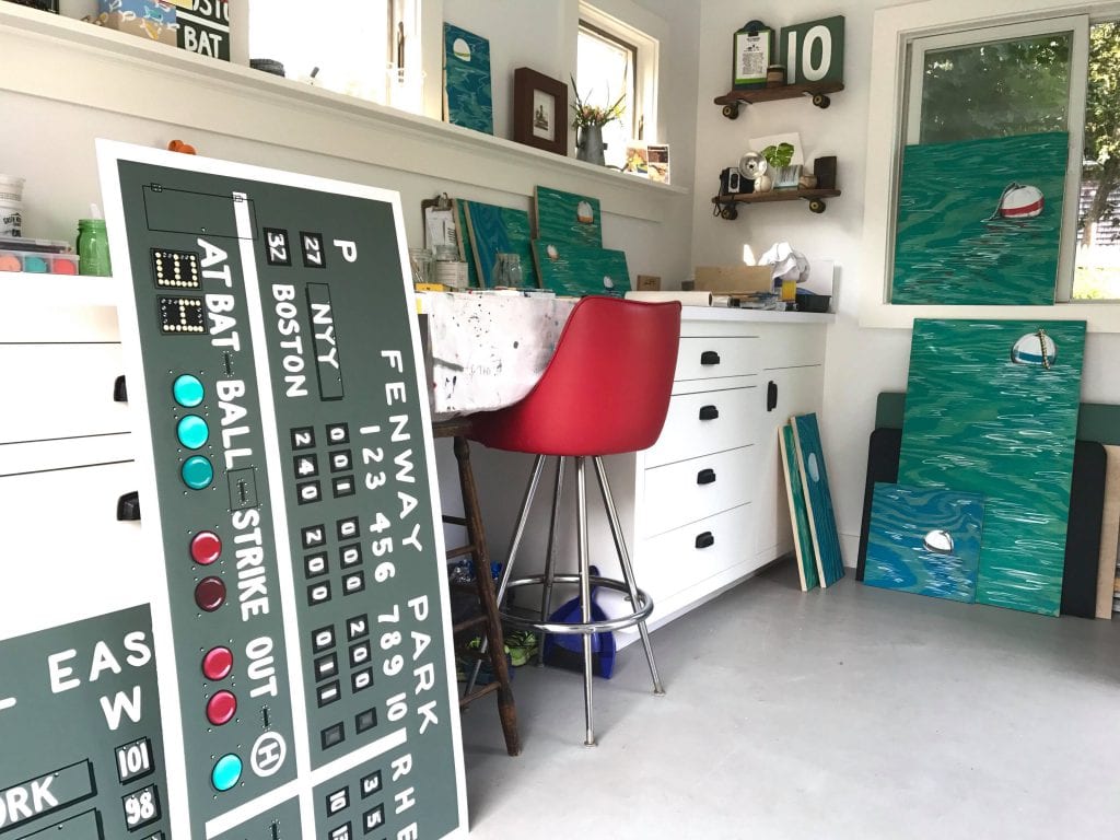 Pop Up @ 29 Winter Street Edgartown Martha's Vineyard Artists MC Lamarre