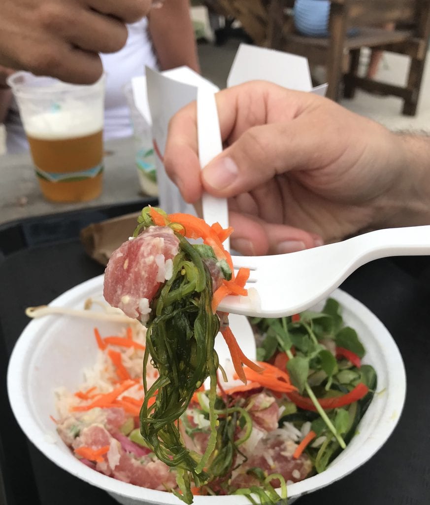 Austin's Poke Bowl Tuna At Nomans Restaurant Oak Bluffs New Restaurants Martha's Vineyard 