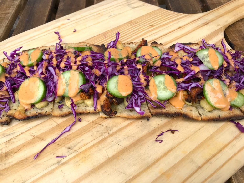 Frankie's Flatbreads Martha's Vineyard Plant Based Food Not Your Sugar Mamas Brooklyn NYC 