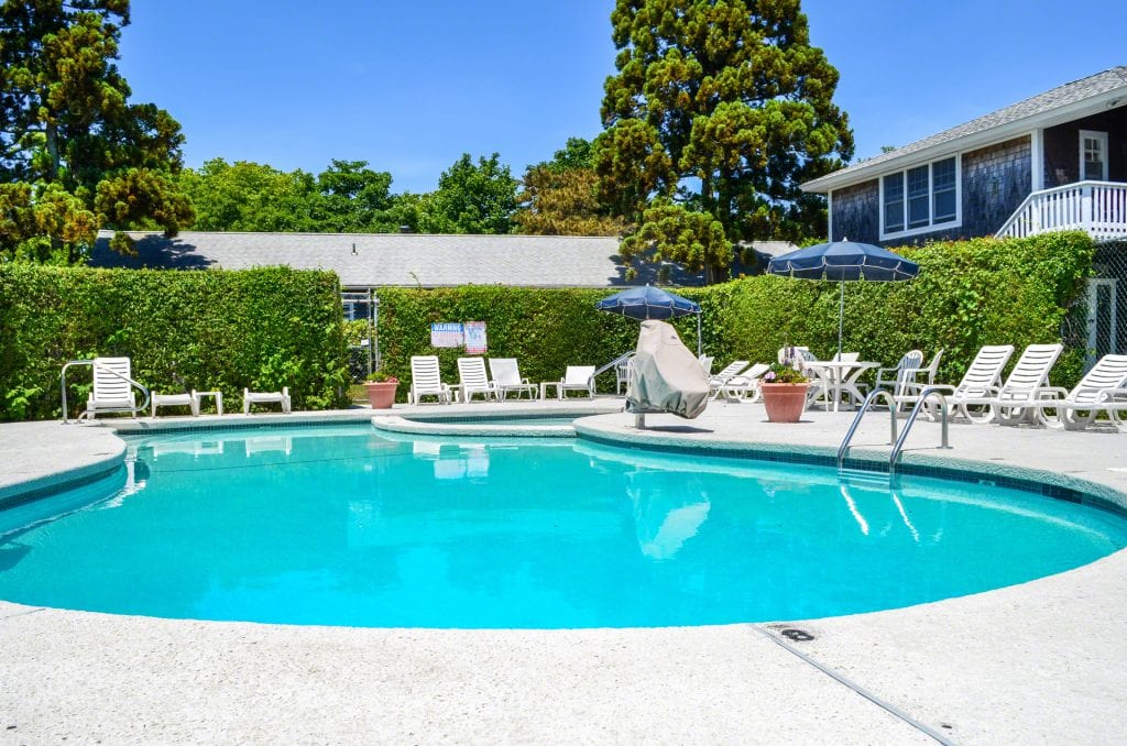 Edgartown Commons Edgartown Village MA 02539 Unit 5 In Town Living with pool Martha's Vineyard Island For Sale Point B Realty Exclusive Listing