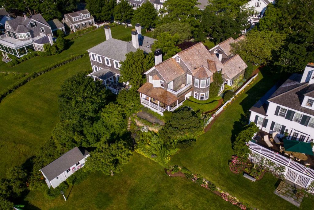 Martha's Vineyard Waterfront Home For Sale Edgartown Harbor 71 South Water Street Edgartown MA Point B Exclusive Listing Under Agreement