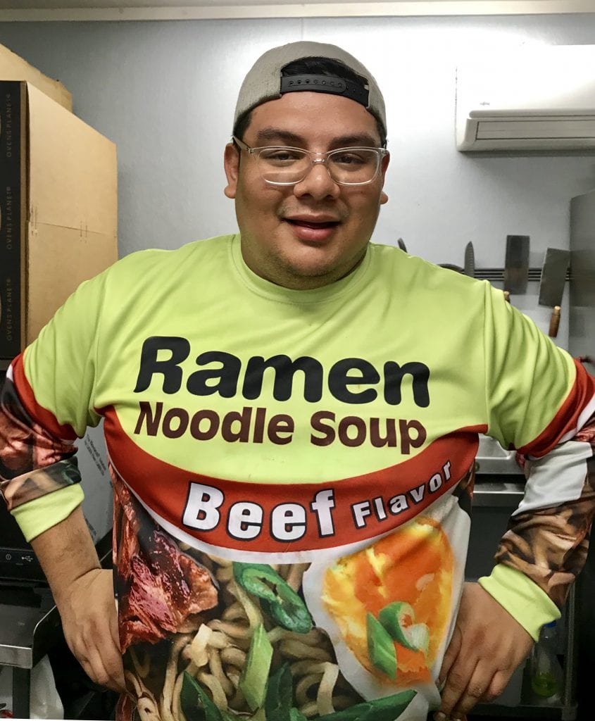 Chef Jimmy Alvarado At Woods Restaurant Martha's Vineyard Dining Out Noodle Night at Lambert's Cove Inn