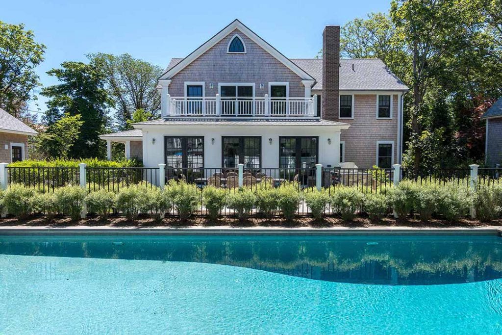 Martha's Vineyard Vacation Rentals For Summer 2020: Modern Farmhouse With Pool In Edgartown Village Point B Realty Top Pick Luxury Rentals