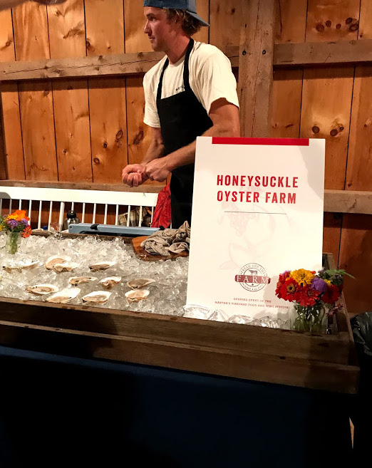 Fresh Off The Farm Oyster Tasting Martha's Vineyard Food & Wine Festival