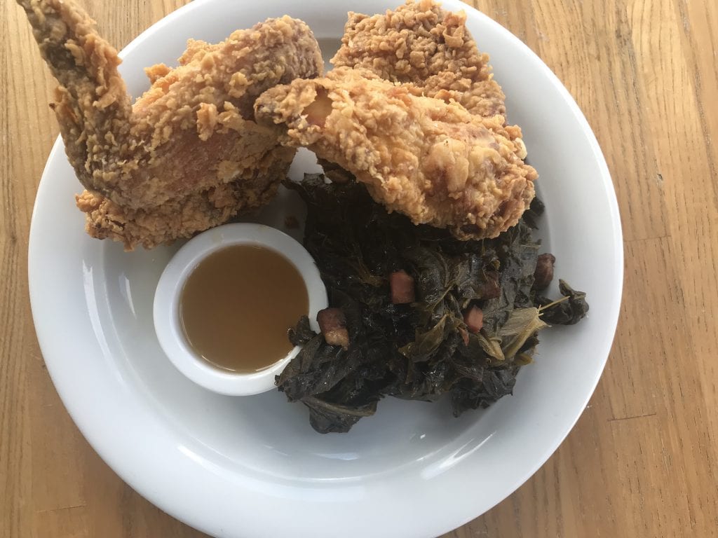 Fried Chicken For Lunch At The Outermost Inn