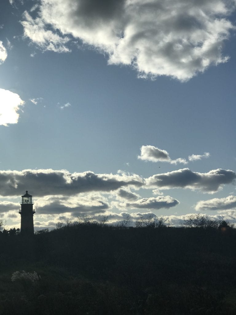 Gay Head Lighthouse View From the Outermost Inn New Lunch Dining On Martha's Vineyard
