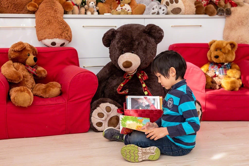 The Reading Nook At The Martha's Vineyard Teddy Bear Suite