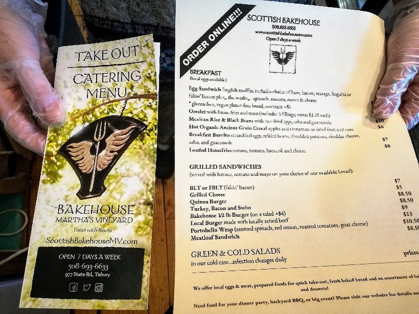 Takeout Options On Martha's Vineyard During The Pandemic Scottish Bake House