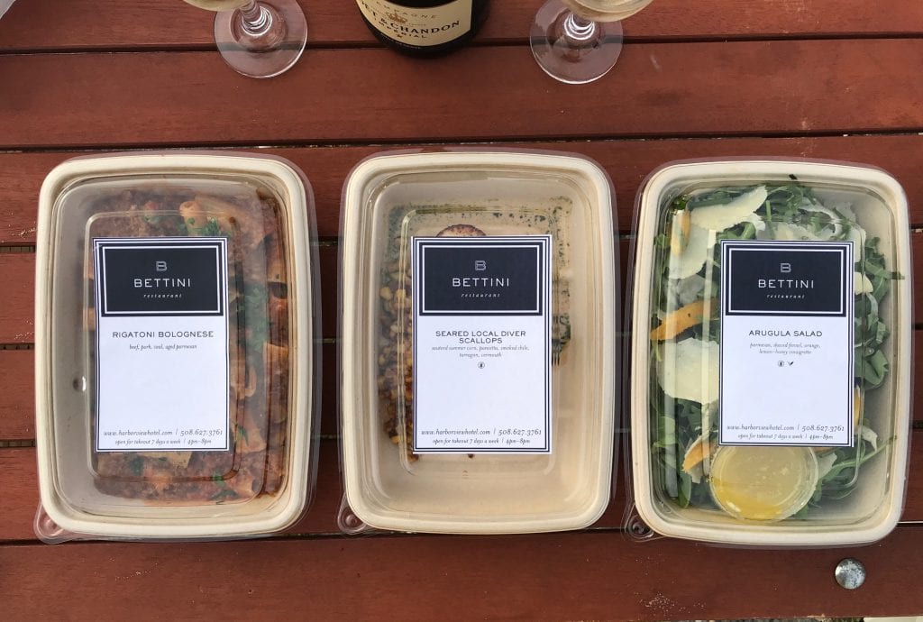 We Love MV: Special Occassion Takeout Food From Bettini Restaurant Harbor View Hotel Edgartown