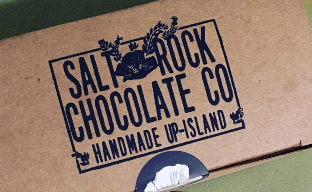 Salt Rock Chocolate Handmade Martha's Vineyard Chocolates At Juniper in Edgartown We Love V