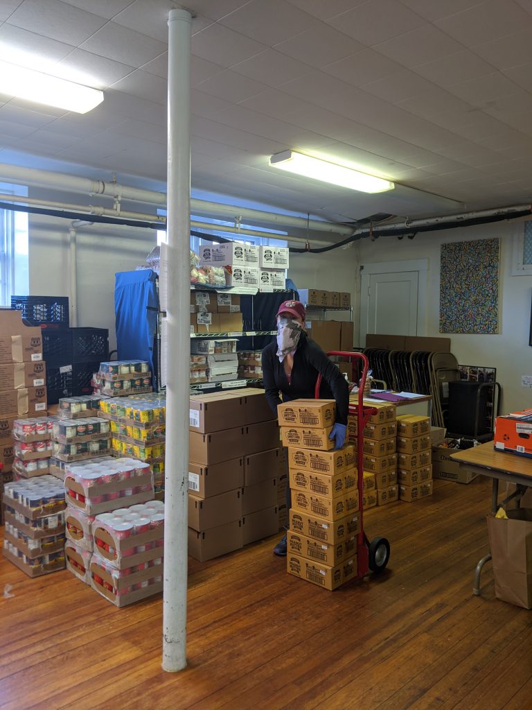 Martha's Vineyard Island Food Pantry Facing Unprecedented Demand As Food Insecurity Increases During Pandemic