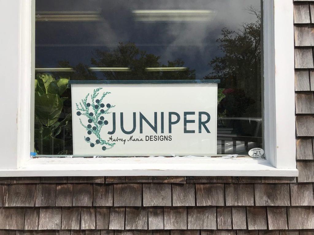 Juniper From Aubrey Maria Designs In Edgartown Opens For The Season Featuring Local Artist, Artwork & Products on Martha's Vineyard - We Love MV