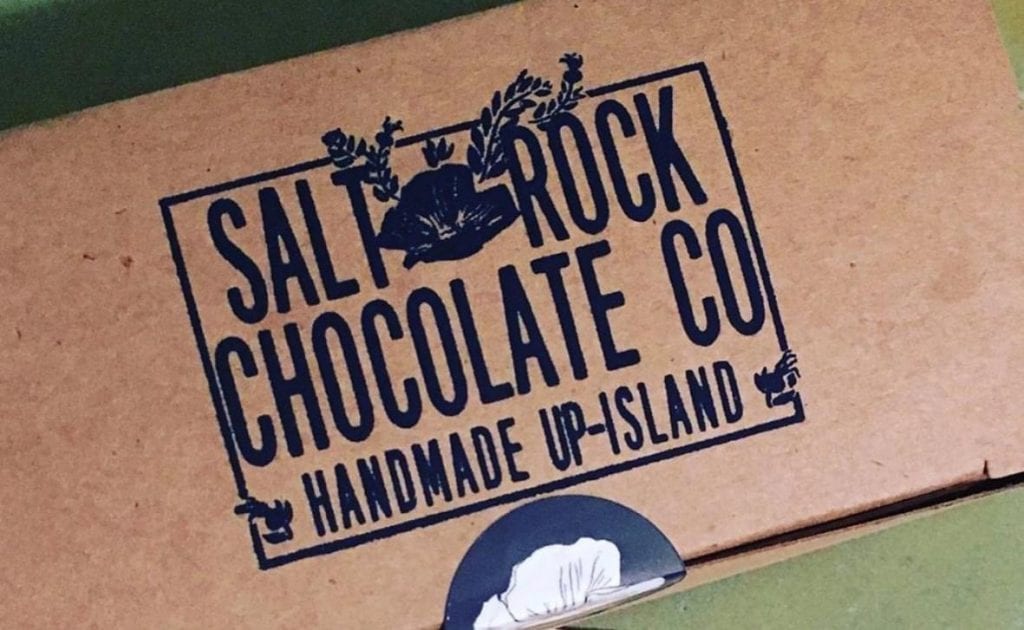 WE LOVE MV Salt Rock Chocolate Company Martha's Vineyard