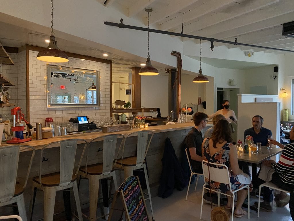 WE LOVE MV: The Pawnee House Restaurant Debut In Oak Bluffs Modern Farmhouse Kitchen Great Dining On Martha's Vineyard