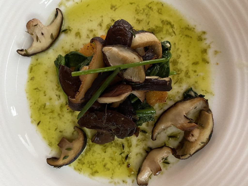 WE LOVE MV The Pawnee House Grilled Polenta with MV Mycological Mushrooms New Oak Bluffs Restaurant