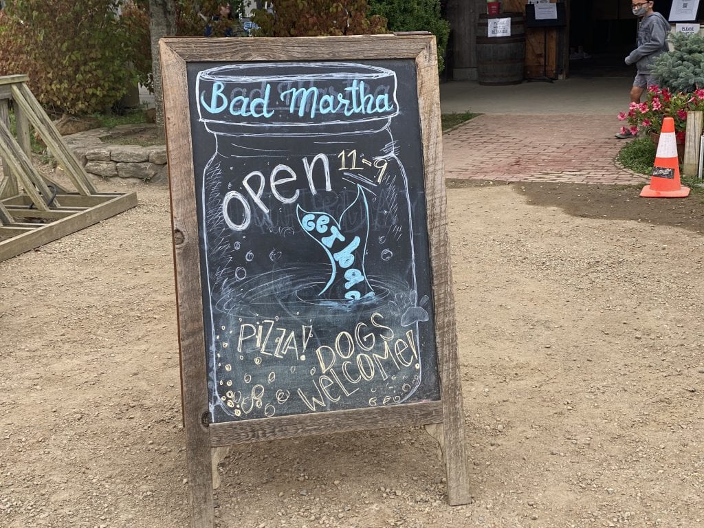 Bad Martha's Farmer's Brewery
Edgartown Marthas Vineyard
Summer 2020
Craft Beer Artisan Pizza 
Outdoor Dining 