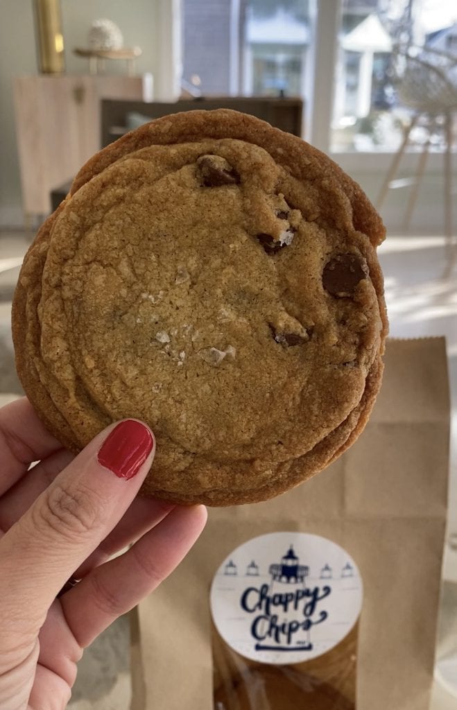 Chappy Chips
Made on Martha’s Vineyard
Chocolate Chip Cookies
Small Batch 
Hand Made
WE LOVE MV