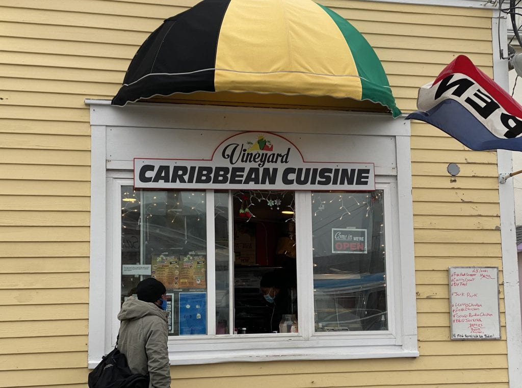 Celebrating Black History Month On Martha's Vineyard: Vineyard Caribbean Cuisine Oak Bluffs Black-Owned Restaurant Black History Month Martha's Vineyard