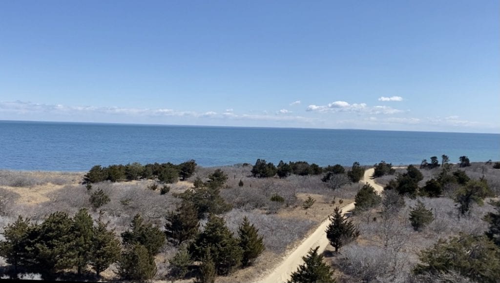 Martha's Vineyard Bucket List: Chappy Adventure Views to Nantucket from Cape Poge Lighthouse