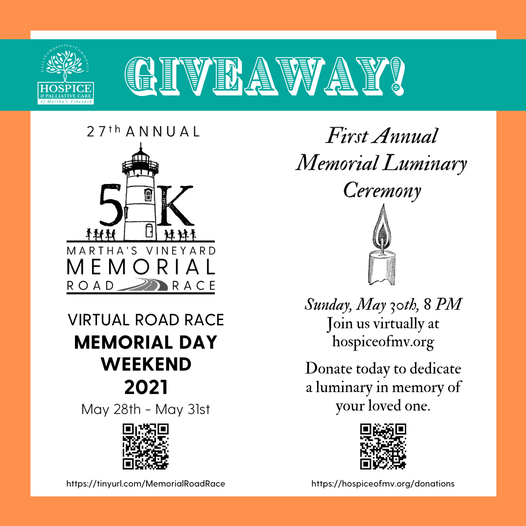 Martha’s Vineyard 
Memorial Day Weekend
Point B Realty 
5K
Hospice