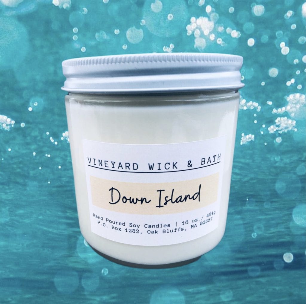 Vineyard Wick & Bath Martha's Vineyard Made Pop-Up At Point B Realty Vacation Rentals + Experiences Store Pop-Up 29 Winter Street Edgartown MA 02539 Martha's Vineyard Pink and Green Weekend
