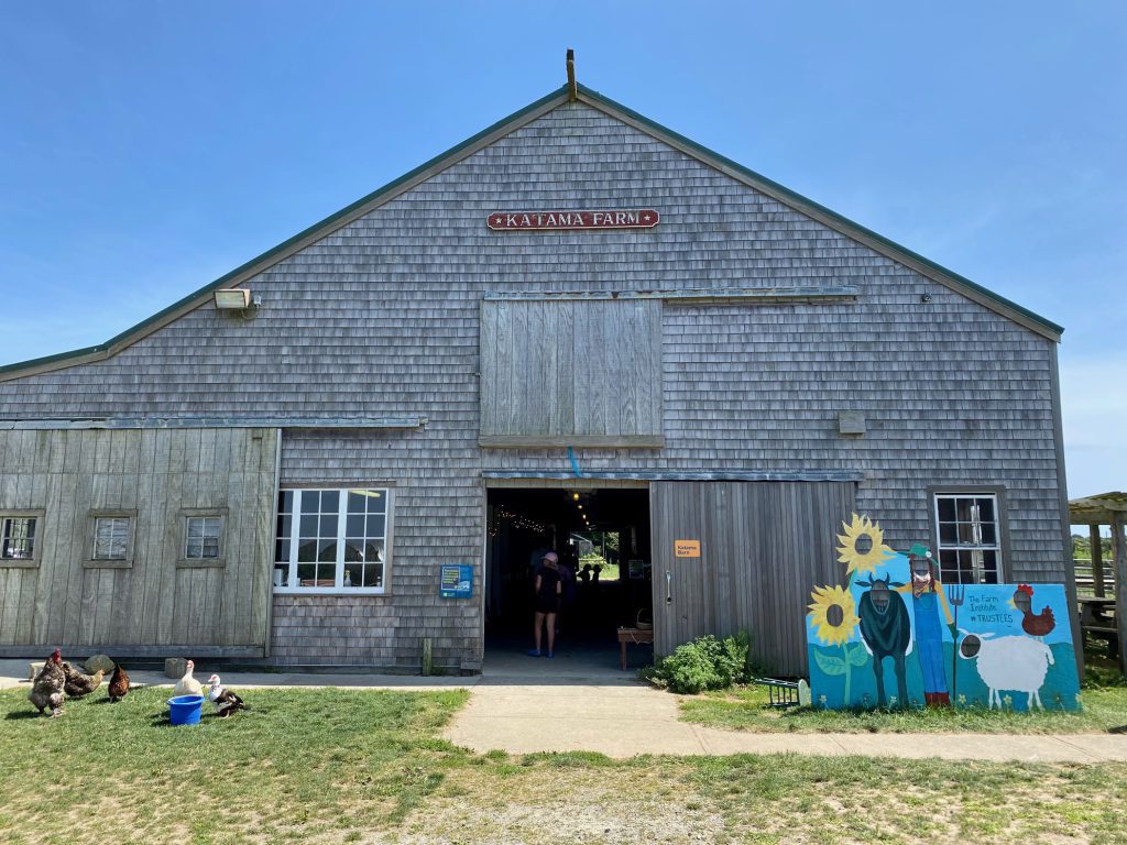 The barn at the FARM Institute 
The FARM Institute
Katama Farm
Katama 
Visit Edgartown
Martha's Vineyard 
The Trustees 
Point B Realty