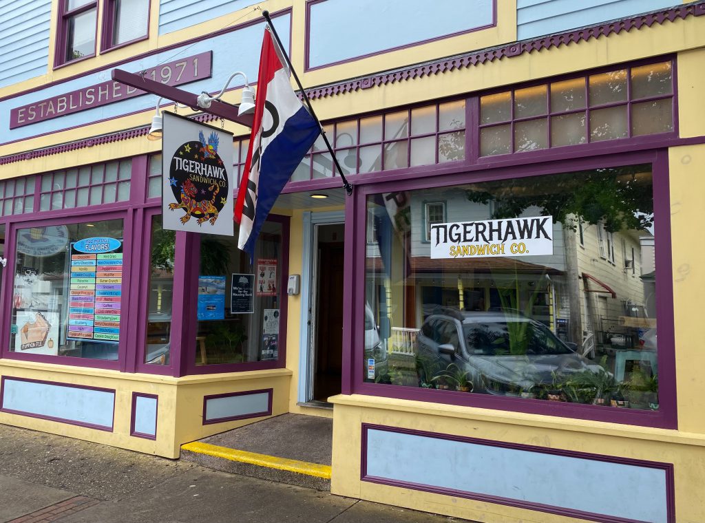 Tigerhawk Sandwich Co.
Oak Bluffs
Martha's Vineyard 
Chef owned
Jimmy Alvarado
Nathaniel Wade