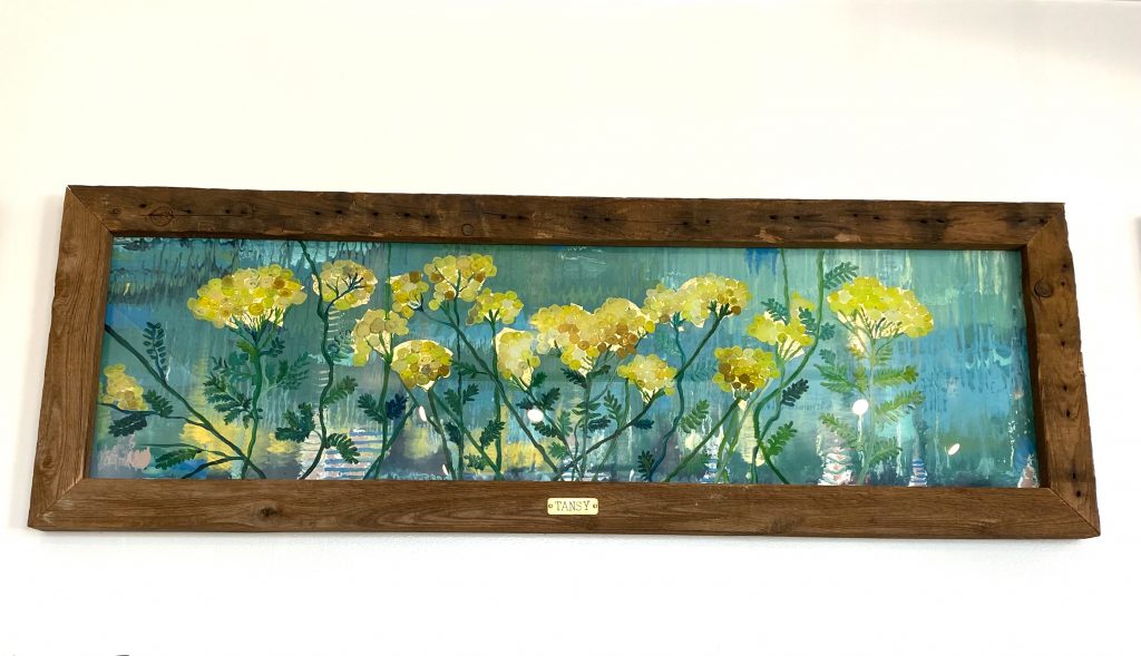 Tansy Tea and coffee
Vegan Cafe 
Vineyard Haven
Martha's Vineyard
Juice By the Sea
Nisa Mars Counter 
Local Artist