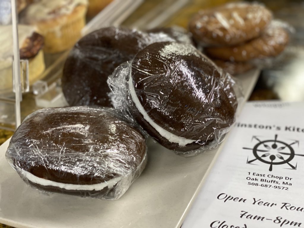 Whoopie Pies
Winstons Kitchen
Oak Bluffs 
Eat Local
Year Round restaurant 
Takeaway 
New for 2021
