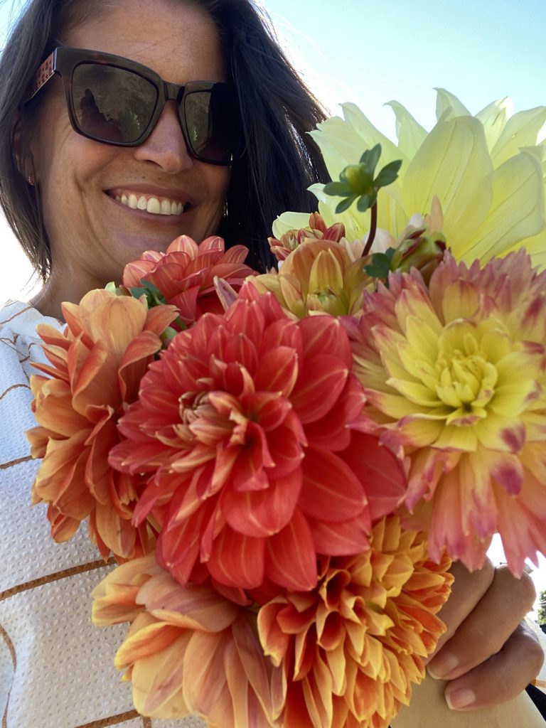 Wednesdays At The Fall West Tisbury Farmer's Market On Martha's Vineyard
Fresh Flowers
Dahlias
Fall on Martha's Vineyard 
Shop local
Eat Local